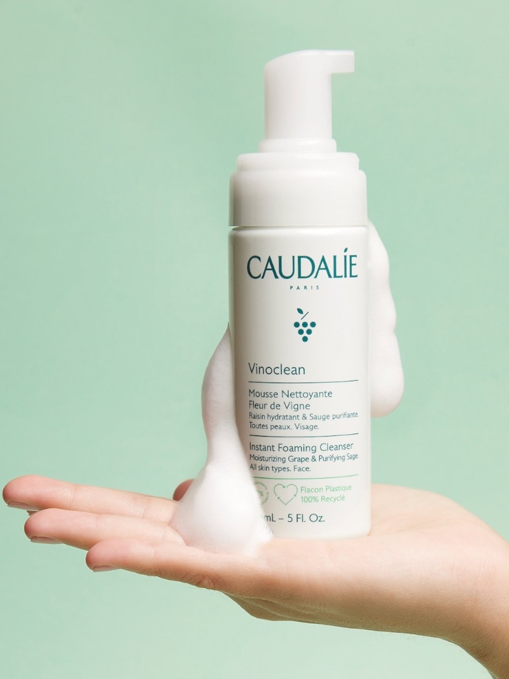 Caudalie Vincoclean Gentle Foam Cleanser